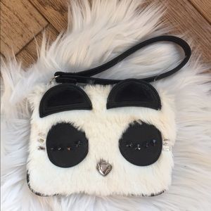 🐼Betsey Johnson panda wristlet🐼